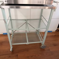 Foldable kitchen Cart