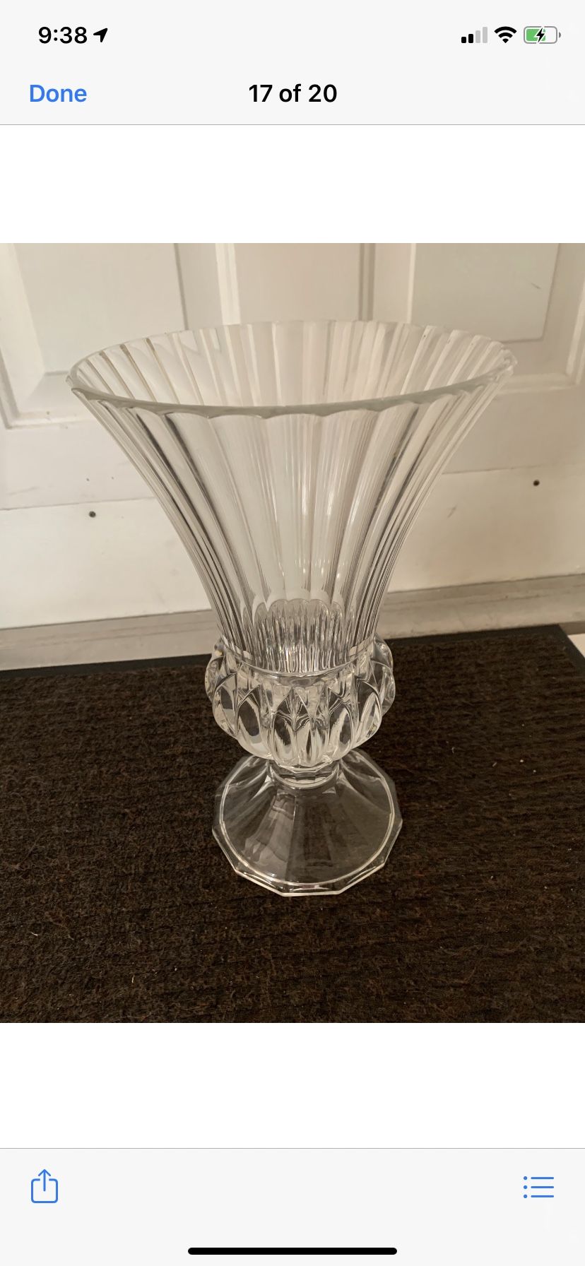 Crystal Vase