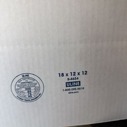Uline Corrugated Boxes 18 X 12 X 12