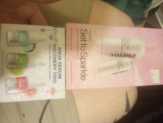 Set To Sparkle Kween Silver Hair And Body Glitter And Anua Serum discovery