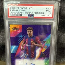 Topps Finest Lamine Yamal Rookie Auto