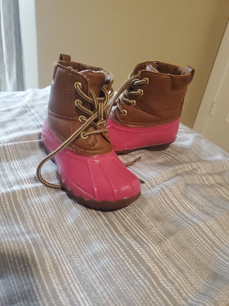 Pink Toddler Rain Boot