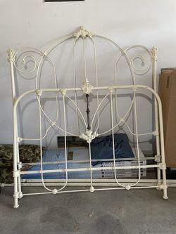 Cast iron full size - antique