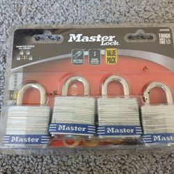 Master Lock 4Pack Set 