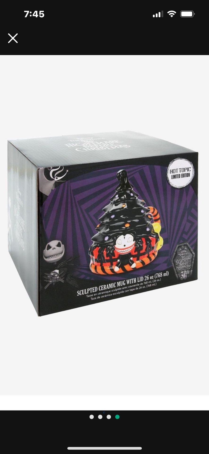 Nightmare Before Christmas Mug -More NMBC in Profile