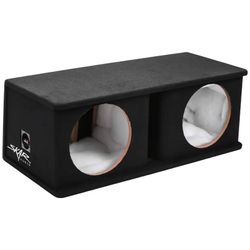 Skar Audio Dual 12” Subwoofer Box And 1200 Watt Class D Amp