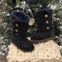 UGG Lined Boots - Blue Size 4