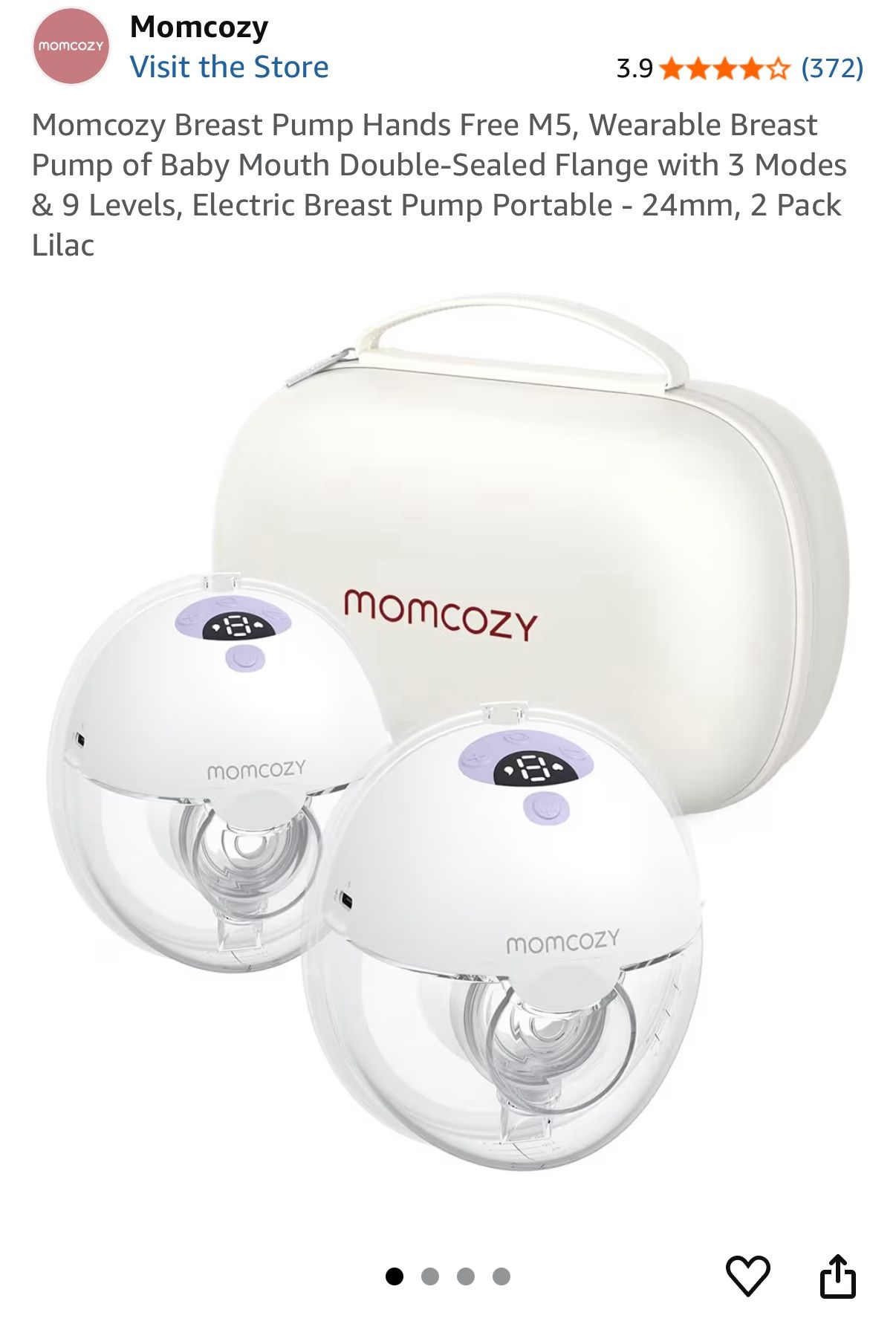 Momcozy Unwearable Breastpump