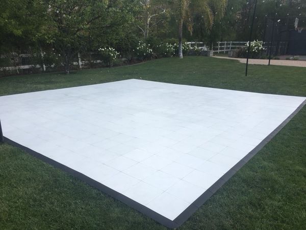 20x20 White Snap Lock Dance Floor For Sale In Santa Clarita Ca