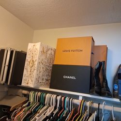 Louis Vuitton And Chanel Christian Dior Boxs