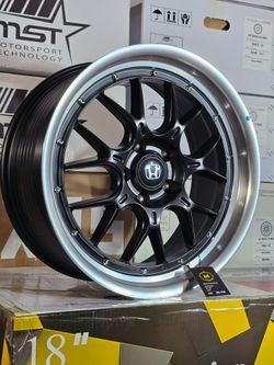 18x8.5 NEW MFLOW FLOW FORM WHEELS/RIMS. 5X114.3
