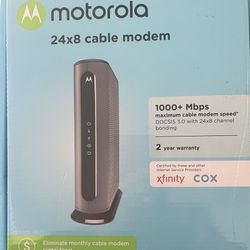 Motorola 24X8 Cable Modem