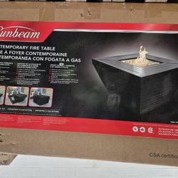 Sunbeam Contemporary Fire Table