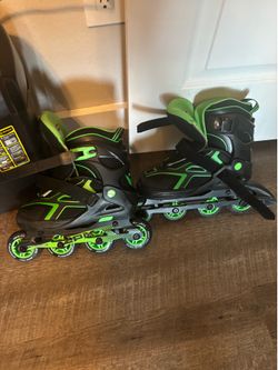 Boy skates