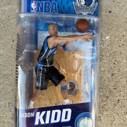 NEW! McFarlane NBA Series 18 Jason Kidd Guard Dallas Mavericks Collectible Figure