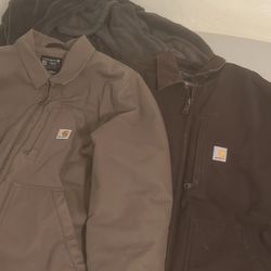 carhartt winter jackets (95 for both)