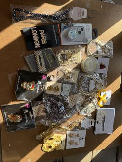 costume jewelry — $10 for everything