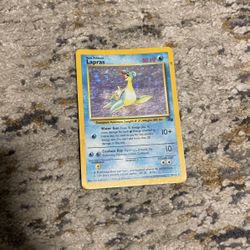 Lapras Pokémon card