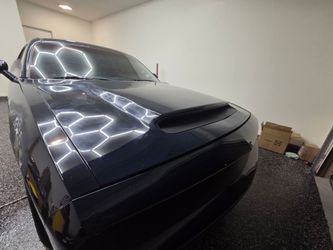 Challenger demon style hood