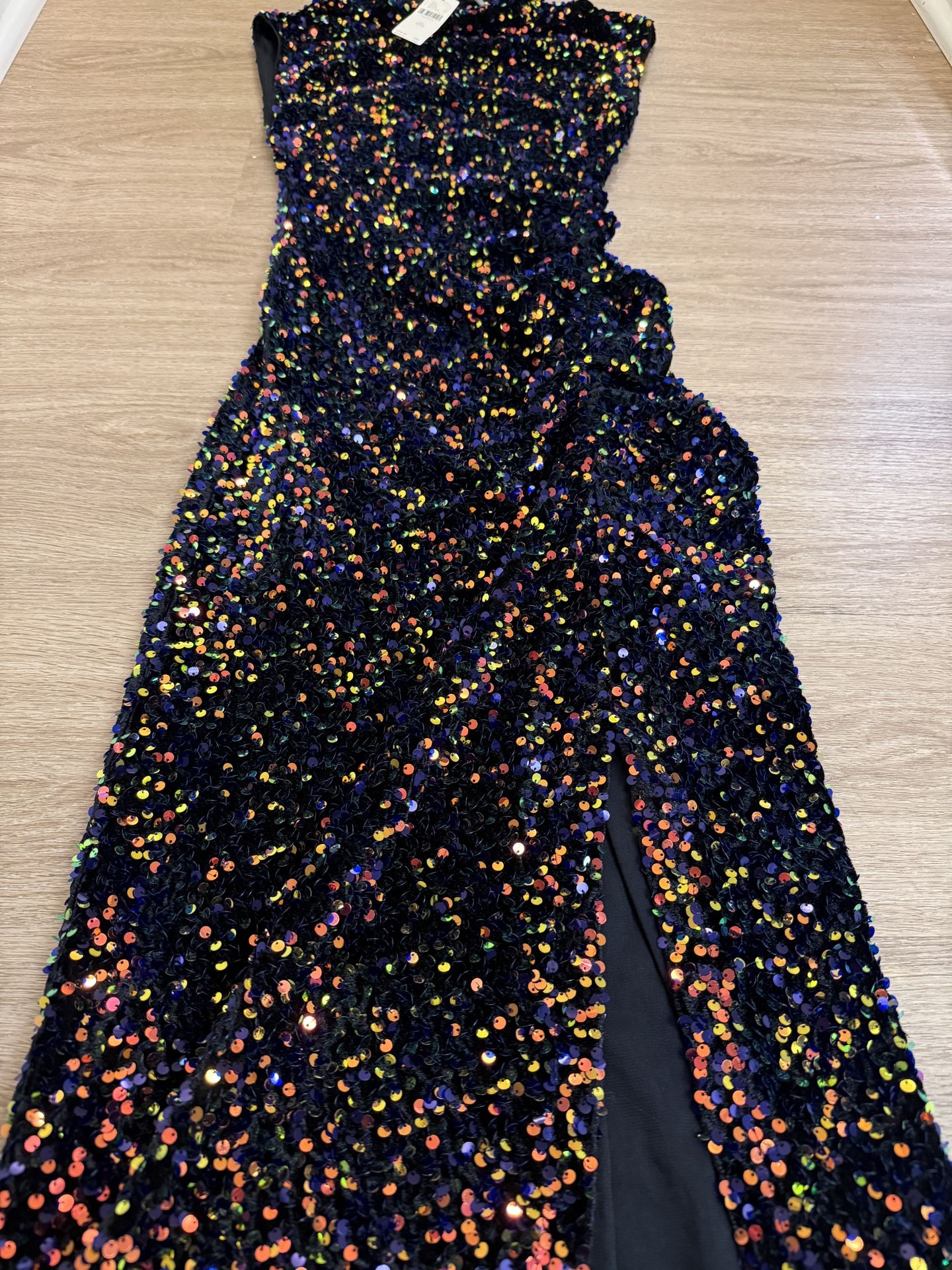 NWT Anthropologie sequin dress sz xxs