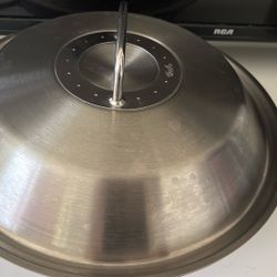 Fissler Original-Profi Collection Stainless Steel 12" Wok with Lid