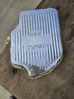 TURBO 400 CHROME TRANSMISSION PAN