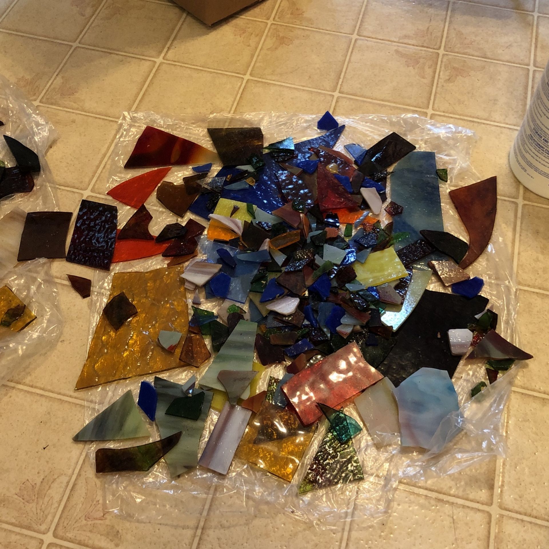 Stain Glass Pieces