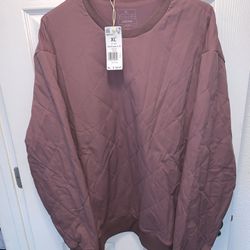 Men’s Adidas Quilted Layer Golf Sweatshirt - Size Extra Large XL