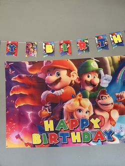 Mario Party Decorations