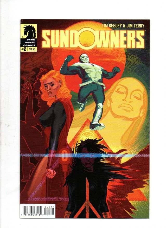 SUNDOWNERS #02 (2014) CHRIS BRUNNER | TRADE DRESS | 1ST PRINT