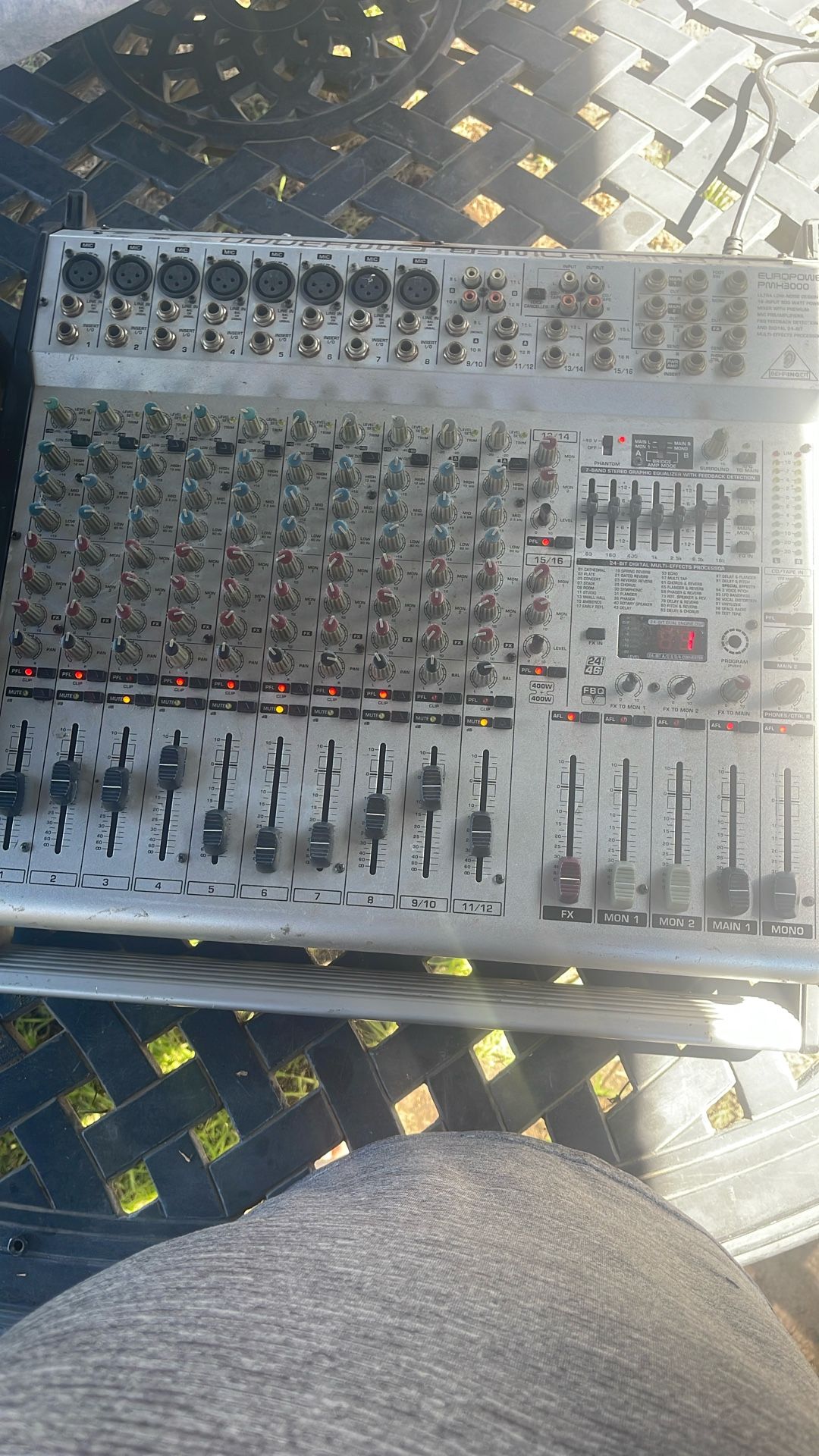 Powered Mixer Need Work