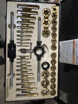 S.A.E Tap & Dies Set
