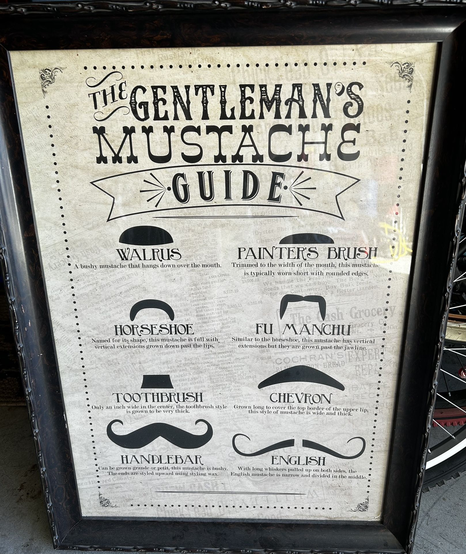 Mustache Decor
