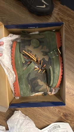 Polo army style boots