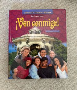 Ven Conmigo Annotated Teacher’s Edition Holt Spanish Level 3