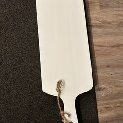 White Wooden Decor Board