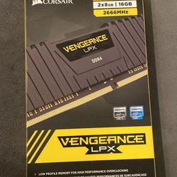 CORSAIR VENGEANCE LPX 16GB (2 x 8GB) DDR4 DRAM 2666MHz