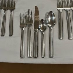  Oeiinda  New Brand60 Piece  Stainless Steel Serving For11 Person Heavy Duty  Cutlery Set ( Fork,spoon And Knife)