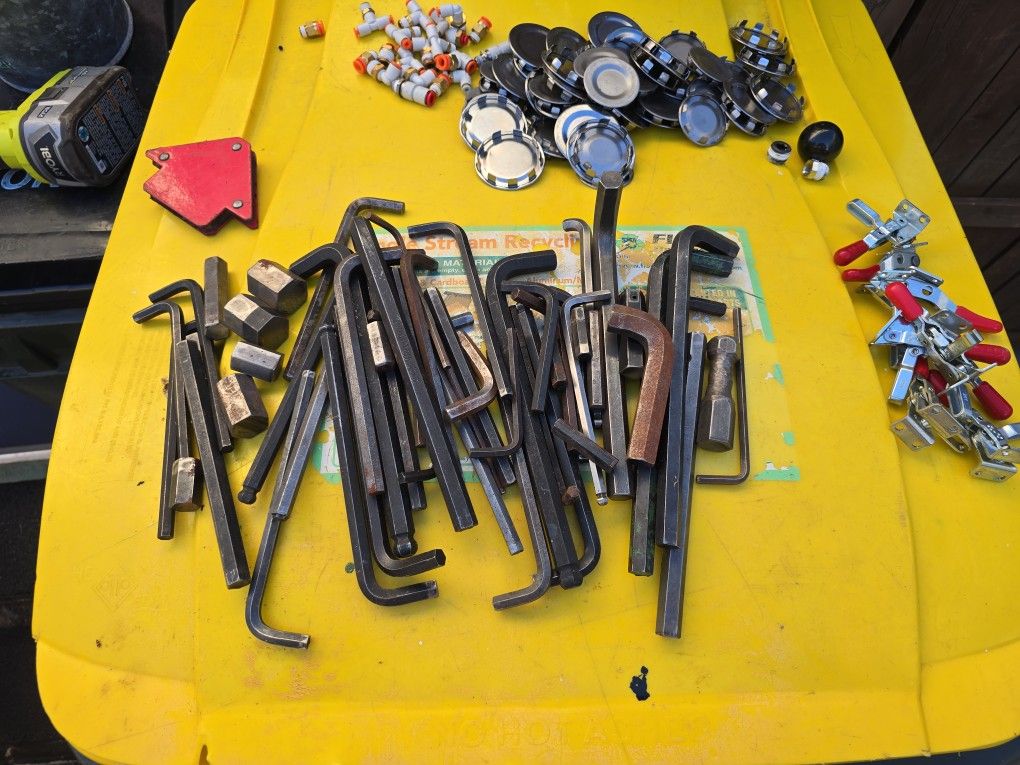 Pile Of Allen Wrenches 