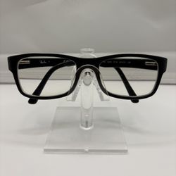Ray-Ban Eyeglass Frames RB5268 Black Rectangle Unisex
