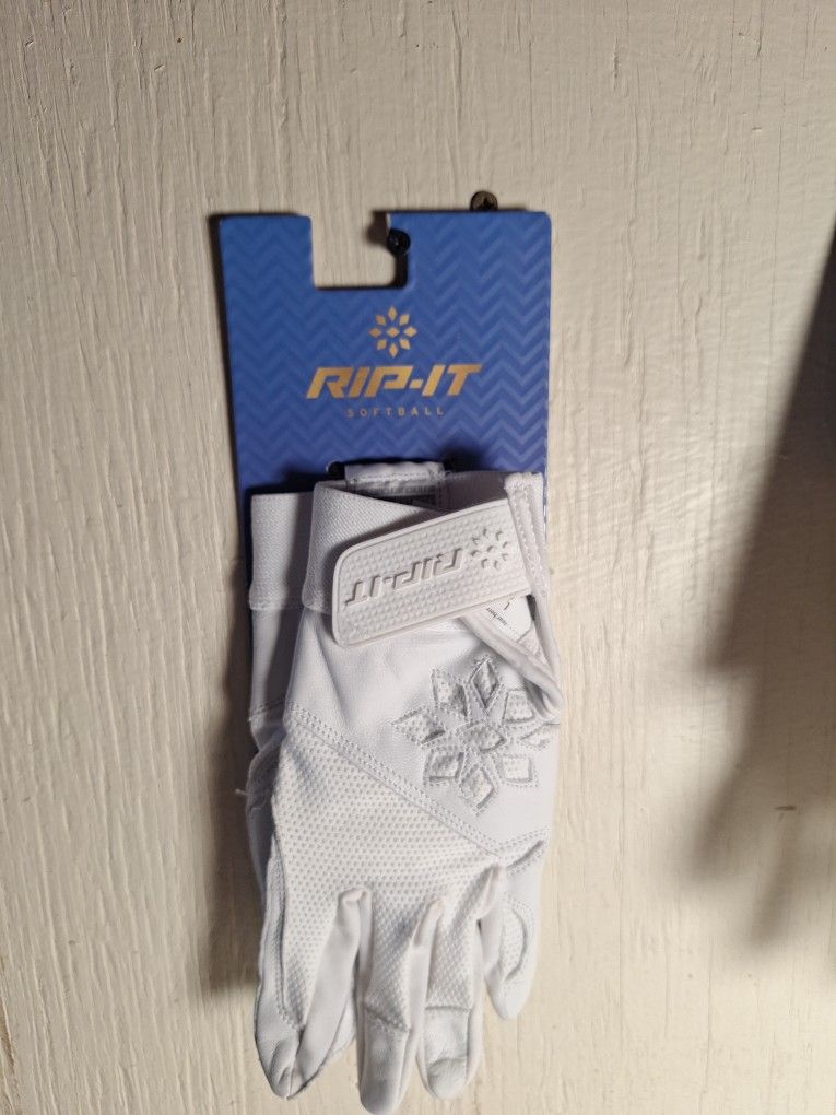 Softball Batting Gloves, Large