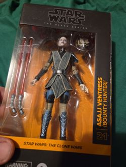 Star wars black series asaji  ventris bounty hunter