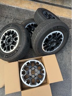 Toyota TRD wheels and tires 4Runner tacoma tundra Land Cruiser