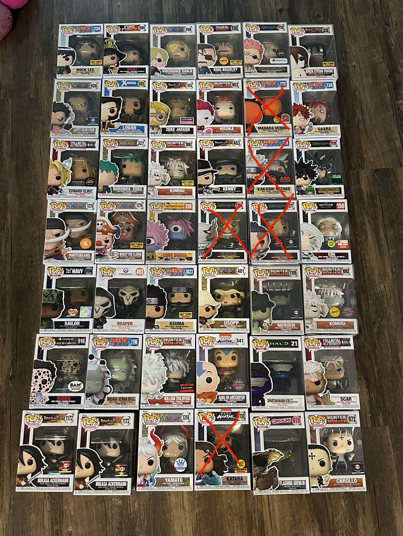FS/FT Anime Funko Lot