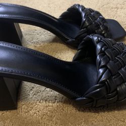 Black Heels Size 7.5