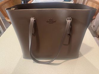 Coach Leather Tote Bag
