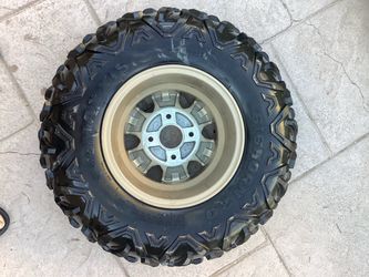 Maxxis Bighorn ATV Tire and Wheel and Sedona Coyote Spare Tire and Wheel