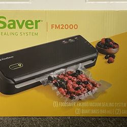 Food Saver Manual Operation Vacuum Sealing System FM2000