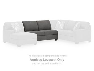 Seyler Lane Greystone Armless Loveseat   4840534