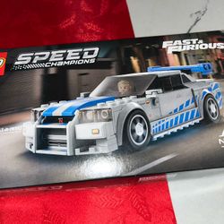 Lego Speed Champions R34 skyline Fast & Furious 